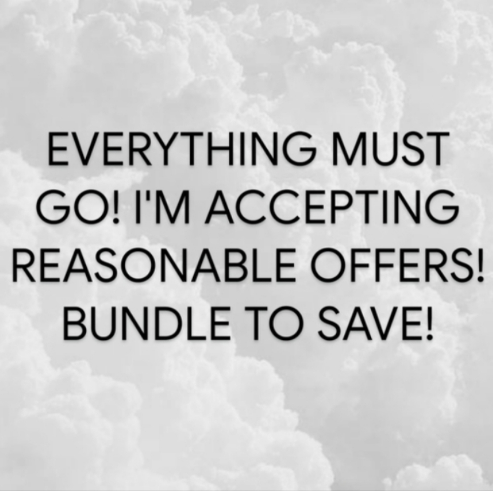 Willing to negotiate! Offer and / or bundle, and I'll get back quickly!
